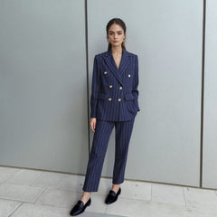 Terninho Feminino Alfaiataria Azul Ingrid