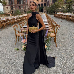 Vestido-Longo-de-Festa-Halter-Enrolado_preto