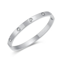 Bracelete Zircônia Banhado em Ouro 18K Carol - Coradon