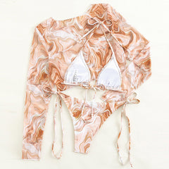 Conjunto Biquíni e Cropped Laura