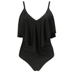 Maiô Feminino Com Babado Lia