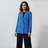 Blazer Feminino Alfaiataria Alongado Elegance
