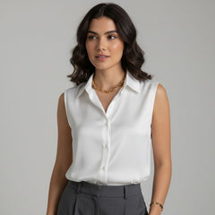 Blusa De Seda Feminina July