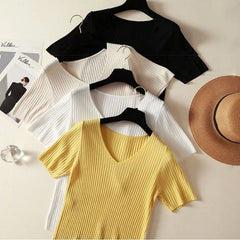 Blusa Feminina Canelada Básica Liz