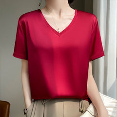 Blusa Feminina De Seda Alexa