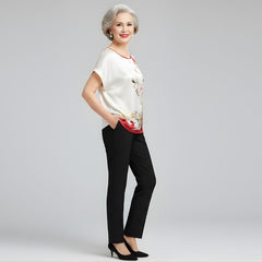 Blusa Feminina De Seda Beth