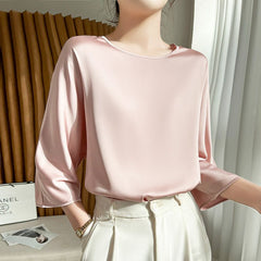 Blusa Feminina De Seda Miriam