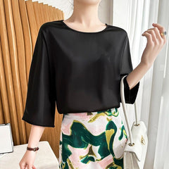 Blusa Feminina De Seda Miriam