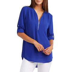 Blusa Feminina Manga 3/4 Carina