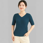 Blusa Feminina Manga 3/4 Mari