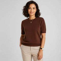 Blusa Feminina Manga Curta Darliane