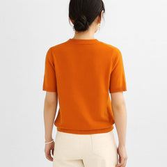 Blusa Feminina Manga Curta Darliane