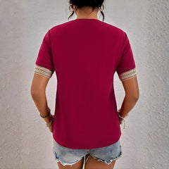 Blusa Feminina Manga Curta Nágila