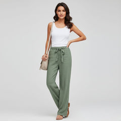 Calça Feminina de Algodão Olivia