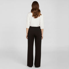 Calça Feminina de Algodão Preta Mara