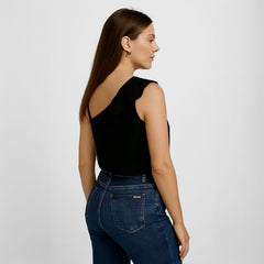Calça Jeans Feminina Reta Cintura Alta Tais