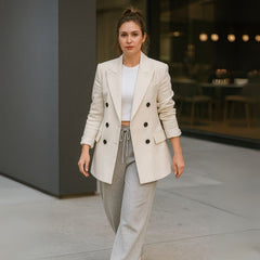 Calça Moletom Feminina Forrada Faty