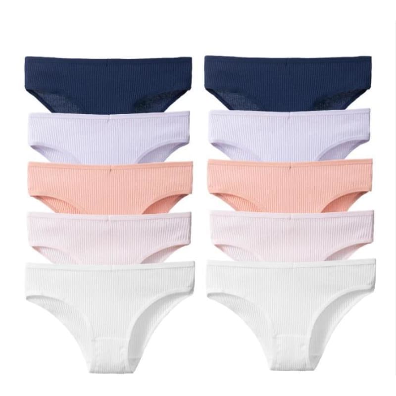 Calcinhas De Algodão Tanga Antibacteriana - Coradon