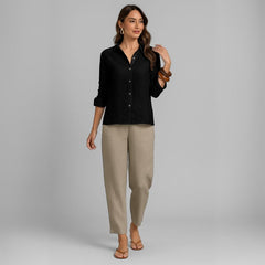 Camisa Feminina Algodão Mujer