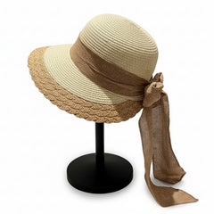 Chapéu de Praia Feminino Com Laço Ana