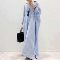 Chemise Manga Longa Listrado Gorete