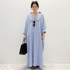 Chemise Manga Longa Listrado Gorete