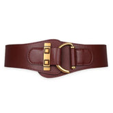 Cinto de Couro Feminino Vermelho Cary