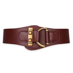 Cinto de Couro Feminino Vermelho Cary