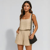 Conjunto Feminino Linho Rosangela