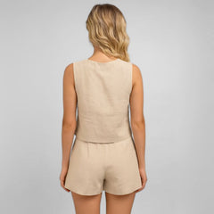 Conjunto Feminino Linho Rosangela