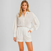 Conjunto Feminino Short e Camisa Tanny