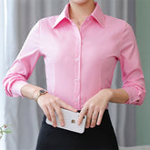 Camisa Feminina Social Manga Longa Work - Coradon