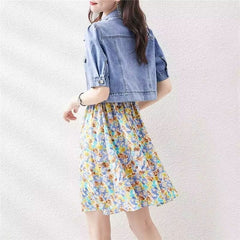 Jaqueta Jeans Cropped Feminina Tany