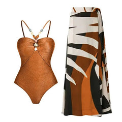 Maiô Feminino e Saia Pareô Clarisse