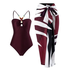 Maiô Feminino e Saia Pareô Clarisse