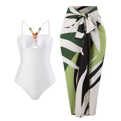 Maiô Feminino e Saia Pareô Clarisse