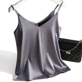 Blusa Feminina Seda Lari Cinza - Coradon