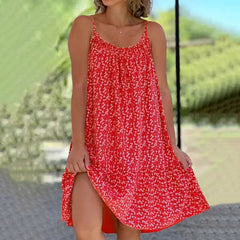 Vestido Curto Floral Paula + 3 BRINDES FLASH