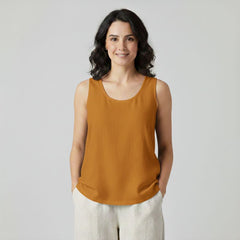 Regata Feminina De Linho Marilia