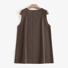 Regata Feminina De Linho Marilia