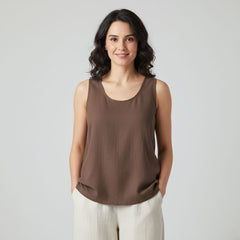 Regata Feminina De Linho Marilia