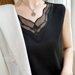 Regata Feminina De Seda Heidi