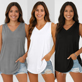 Regata Feminina Fresca Elegante - COMPRE 2 LEVE 3