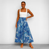 Saia Longa Estampada Mariene