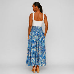 Saia Longa Estampada Mariene