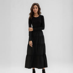 Saia Longa Preta Ketty