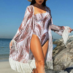 Maiô Com Saída de Praia Tropical