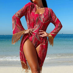 Maiô Com Saída de Praia Tropical