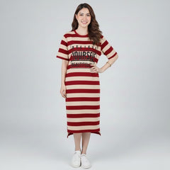 Vestido Camiseta Midi Veron