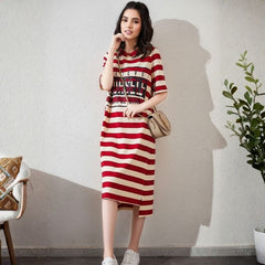 Vestido Camiseta Midi Veron